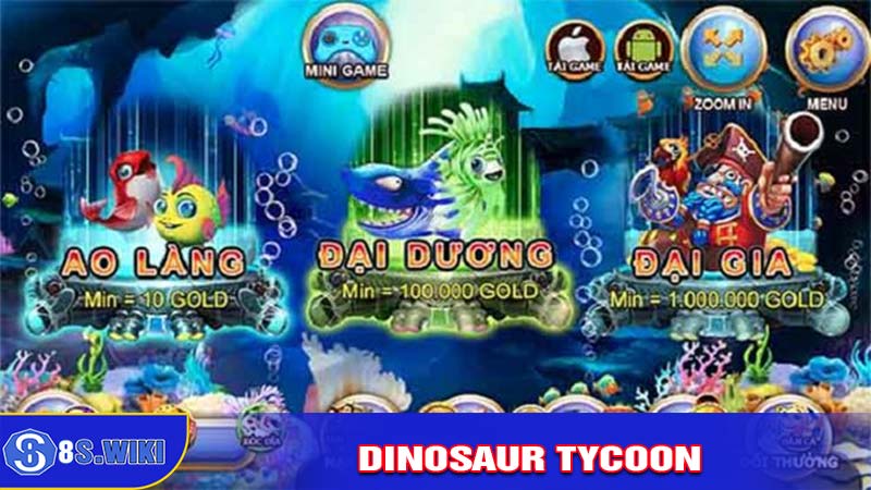 Dinosaur Tycoon - Trải Nghiệm Săn Bắn Thời Tiền Sử Cực Kỳ Hấp Dẫn