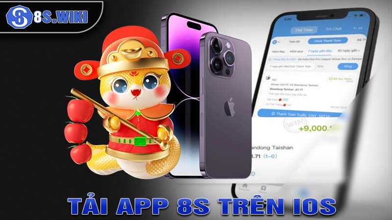 Tải app 8s trên hệ điều hành iOS